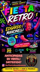 Roldán se prepara para una explosiva Fiesta Retro con Edgardo Mancinelli y grandes sorpresas