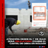 ATENCIÓN: DESDE EL 1° DE JULIO SERÁ OBLIGATORIO EXHIBIR EL CARTEL DE OBRA EN ROLDÁN