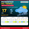 Frío y neblinas en Roldán: cómo estará el tiempo este miércoles