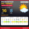 Martes fresco en Roldán: la temperatura sube y el miércoles llegará a 21°