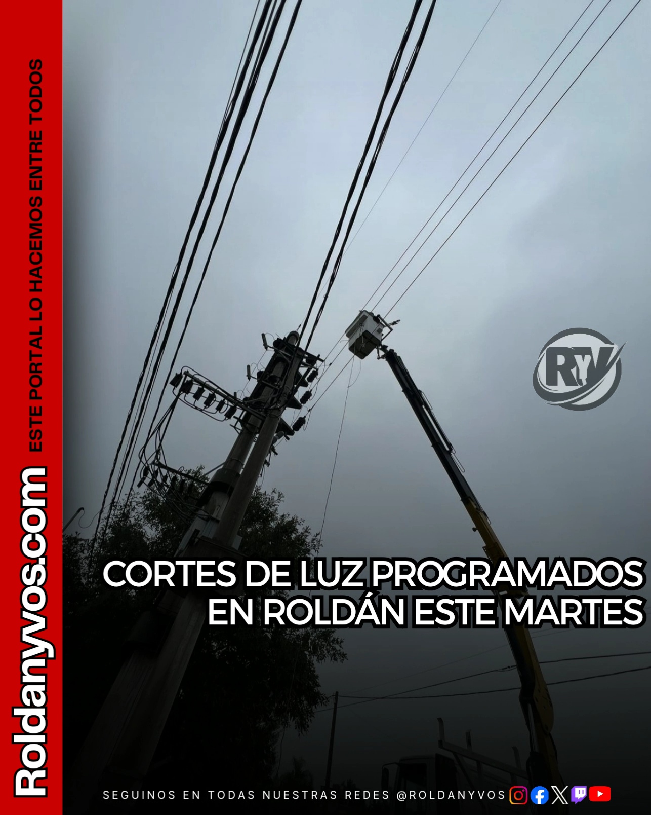 Corte de luz programado
